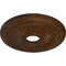 Ekena Millwork Bailey Ceiling Medallion (Fits Canopies up to 5 3/4"), 18"OD x 3 3/4"ID x 1 1/2"P, Root Beer Crackle CM18BIRBC - alternate 3